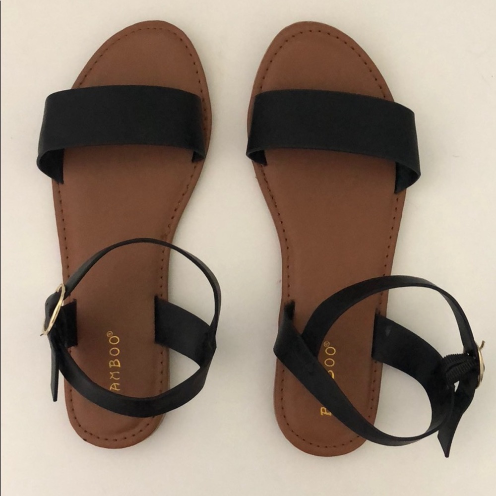 Double strap sandals